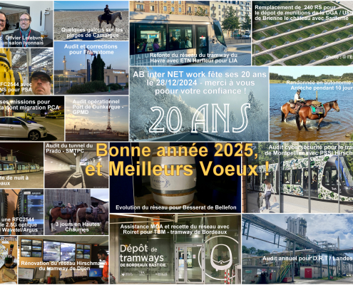 Meilleurs voeux pour 2025 !